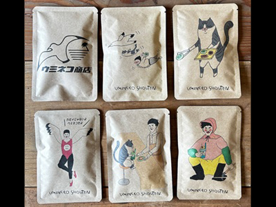 ウミネコ商店 『ドリップコーヒーバッグ 11Pセット』